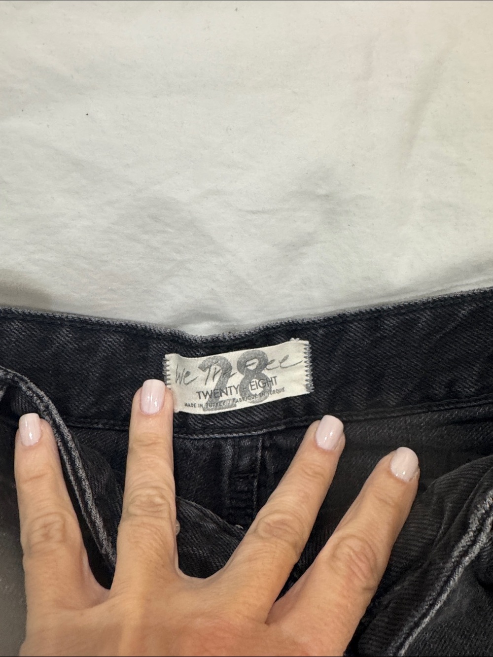 We The Free High-Waist Black Women’s Jeans
